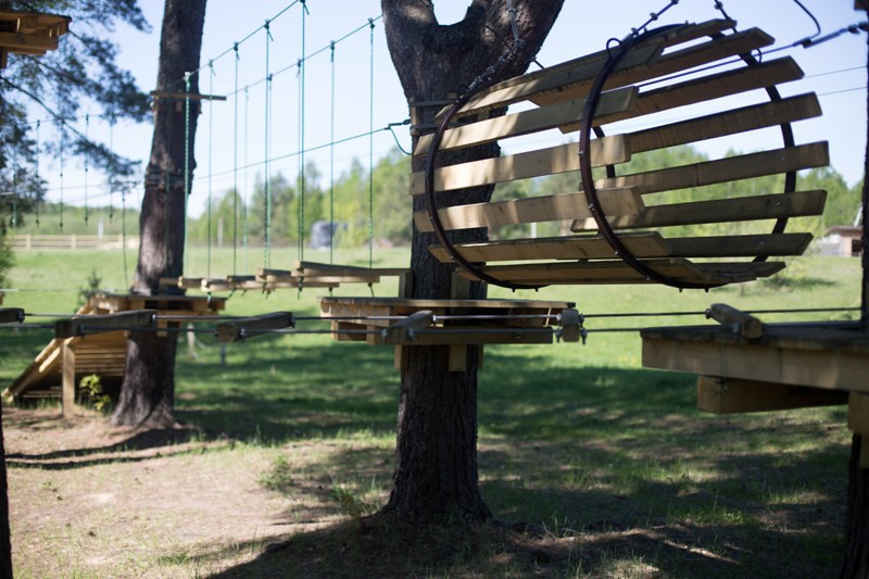 Верёвочный парк на Конном Дворе в Пржевальском (копия) - фото - 15