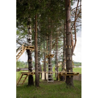 Верёвочный парк на Конном Дворе в Пржевальском (копия) - фото - 2
