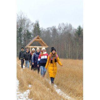 Зимняя экскурсия «На встречу с лесными великанами» - фото - 24