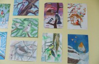 художественная выставка детских творческих работ «Зима и птицы» - фото - 10