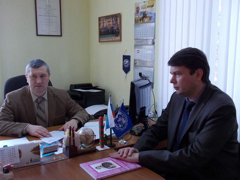 Визит руководства регионального ГТРК