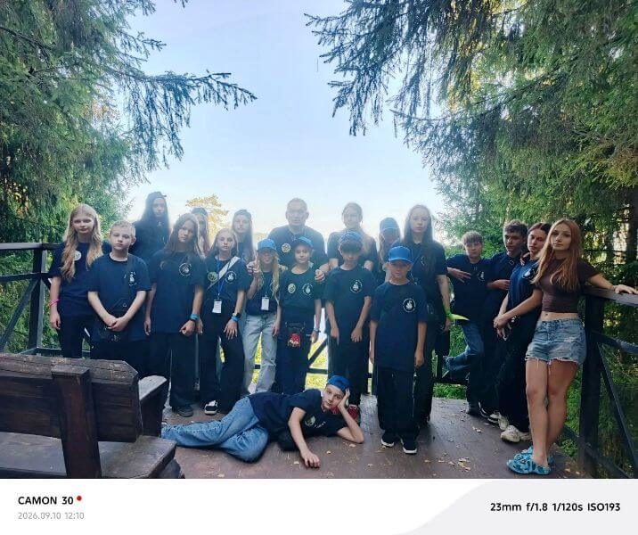 В национальном парке «Смоленское Поозерье» прошла 2 смена эколого-просветительской экспедиции для детей из Луганской области.