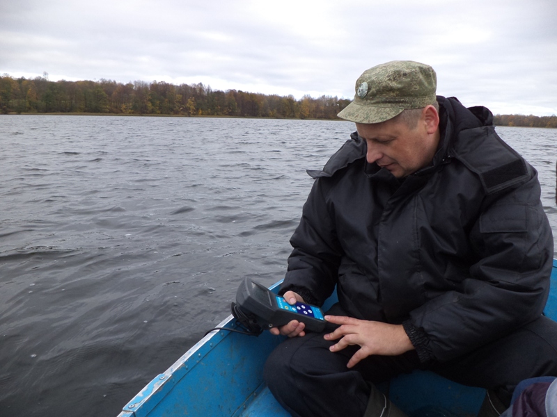 В октябре на водоемах национального парка продолжается падение температуры