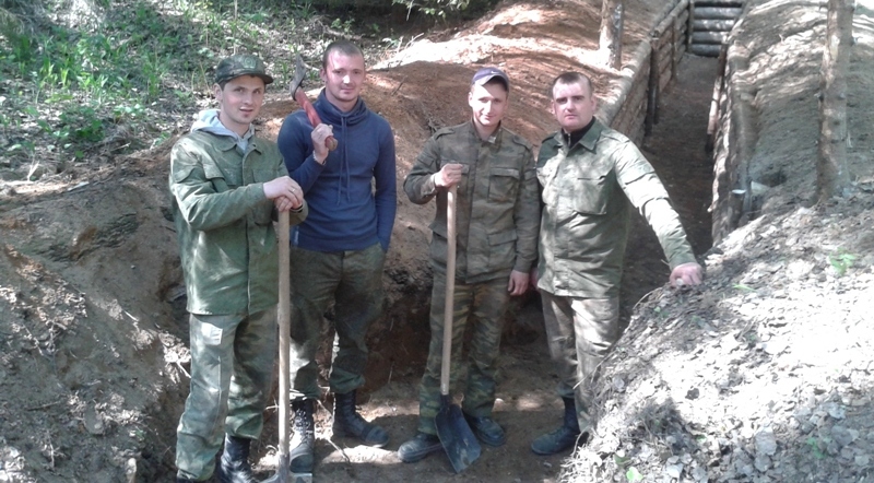 Восстановление памятных военных объектов продолжается